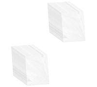 Lurrose 500 Piezas Botella De Tatuaje Bolsa Botellas Para Apretar Bolsa Cubierta De Botella Tatuaje Botella Bolsa Embotellado Botella De Lavado De Plástico Botellas Para Apretar Cubre