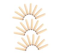 Lurrose 500 Piezas Woodworking Dowels Unfinished Round Wooden Sticks For Diy Craft Projects Furniture Repairs And Model Assembly