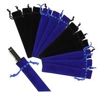 Lurrose 50piezas Funda para Lápices Cordón Bolsas Individuales Organizador De Escritura