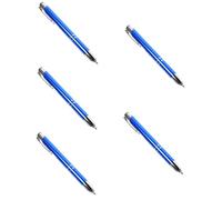 Lurrose 5piezas Bolígrafo De Metal Luz Led Bolígrafo De Oficina para Escritura Interiores De Práctico y Elegante