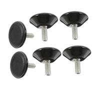 Lurrose 6 Piezas Ajuste La Almohadilla del Pie Niveladores De Muebles Tornillo En Deslizamientos De Silla Pies del Gabinete Nivelador De Mesa para Altura Ajustador De Muebles Planchar