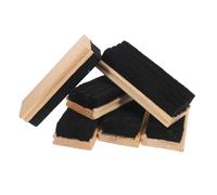 Lurrose 6 Piezas de Pizarra de Madera y Fieltro Livianos y Duraderos para Aula y Oficina Herramientas Prácticas para Limpieza de
