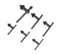 Lurrose 6 Piezas Llaves para Mandril de Taladro Eléctrico Compatible con Modo Martillo y Taladrado Herramienta de Sujeción Duradera y de
