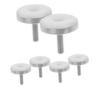 Lurrose 6 Piezas Patas Regulables Ajustables para Muebles Pies Niveladores Soporte Robusto para Mesas Sillas y Armarios Altura Ajustable Protección de Suelo y Construcción Resistente