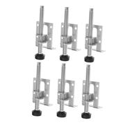 Lurrose 6 Piezas Pies de Nivelación Ajustables para Muebles para Armarios y Mesas para Irregulares Accesorios para Hogar Durable y Práctico