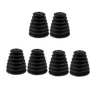 Lurrose 6 piezas Protector Polvo Taladro Eléctrico Silicona Flexible para Martillo Perforador Instalación Recoge