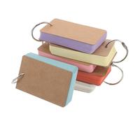 Lurrose 6 Piezas Tarjetas de Palabras con Acabado Mate Antirreflejo en Papel Grueso sin Sangrado para en Oficina y Actividades Escolares