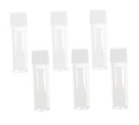 Lurrose 6 Uds Pinzas De Succión Removedor De Maquillaje De Ojos Removedor De Maquillaje De Viaje Removedor De Ojos Blanco Émbolo Insertador De Succión Córnea