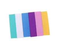 Lurrose 6 Unids/Set Arte Uso Práctico Lima Pedicura Tampones En Forma De Esponja Herramienta De Lijado Bloque Pulido Limas De Búfer De Uñas/Manicura De Molienda Natural