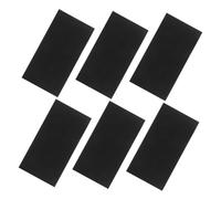 Lurrose 6piezas Pegatinas De Bloqueo De Luz Led Filtros De Luz Opacos para Enrutadores Relojes y Electrodomésticos Láminas De Atenuación Recortables para Pegar