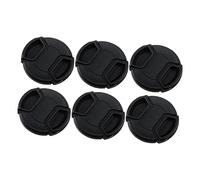 Lurrose 6piezas Tapa de Lente Protectora de Pinza Central de Cubiertas de Lente de Cámara para Funda Camara Reflex Tapan Objetivo