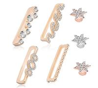 Lurrose 7 Piezas Anillos Decorativos Con Correa De Silicona Charms Para Correas De Reloj