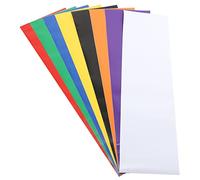 Lurrose 8 Hojas Láminas de Vinilo de Transferencia de Calor Autoadhesivas Colores Sólidos para Diy y Manualidades Ropa