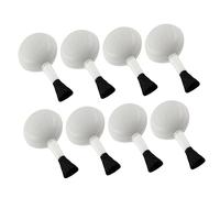 Lurrose 8 Piezas Cepillo de Limpieza Plumero eléctrico de Aire comprimido Bomba sopladora de Aire soprador ar portátil soplador de Aire Duster Polvo Cepillo soplador de Lentes AbS