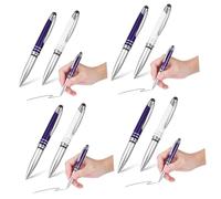 Lurrose 8piezas Bolígrafo Táctil Luz Led De Bolígrafos Multifuncionales y Linterna para Oficina y Estudio Diseño Elegante