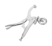 Lurrose Abrazadera de Banco de Trabajo de 12 Pulgadas, Prensa de Taladro de Herramienta de Acero Resistente, Clip de Sujeción para Taladro de Columna, Adecuado para Carpintería