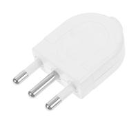 Lurrose Adaptador de Enchufe de 3 a Tierra Compatible Estándar Diseño Desmontable Portátil para 1