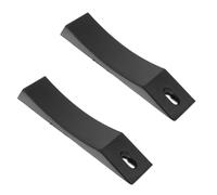 Lurrose Almohadilla para Barra de Pesas de Silicona, Protección Adicional para Suelo en Gimnasio, 1 Par de Accesorios Gym Hombre para Peso Muerto