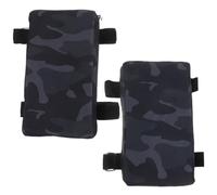 Lurrose Almohadilla y Base Antideslizante de Goma para Sentadillas con Correas Ajustables para Protección de Hombros en Equipo de Entrenamiento y Prensa de Piernas