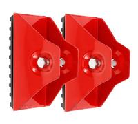 Lurrose Almohadillas Protectoras para Escaleras de Mano y Plegables, Pies de Goma Antideslizantes, 2 Piezas, Uso Interior y Exterior, Accesorio Estable y Flexible para Seguridad