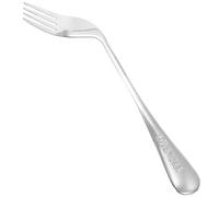 Lurrose Anciano Codo Tenedor Ensalada Utensilios Para Servir Traje De Niño Pequeño Equipo Adaptativo Tenedor De Aperitivo Tenedor Ligero En Ángulo Utensilio Tenedor De Mano Izquierda