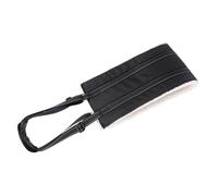 Lurrose Arnés para Perros Pequeño Ajustable de Poliéster Negro M para Rehabilitación, Soporte Trasero y Elevador para Perros Lesionados y Discapacitados, Uso Exterior y Ayuda