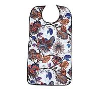 Lurrose Babero De Damas Adultas Baberos De Baba Delantales Para Adultos Baberos Reutilizables Protectores De Ropa Para Adultos Babero De Comida Para Ancianos Baberos De Nieve Para Mujeres