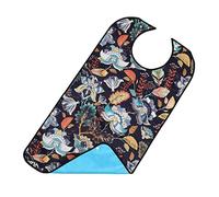 Lurrose Babero Para Damas Adultas Protector De Tela Reutilizable Protector De Ropa Para La Hora De La Comida Delantal Para Comer Para Adultos Babero Babero Babero Baberos Baberos Baberos