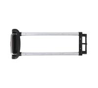 Lurrose Barra de Arrastre de Maleta de Aluminio Ajustable Estructura de Doble Varilla, Diseño Interior Oculto para Accesorios de Reparación de Equipajes de Viaje