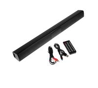 Lurrose Barra de Sonido Inalámbrica Altavoces Portátiles de TV con Aux y Lector de Tarjetas Diseño Compacto y Elegante para Uso Hogar y Exterior