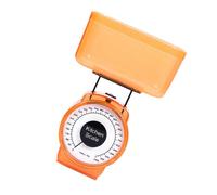 Lurrose Báscula Mecánica de Cocina de Plástico 1 Kg, Balanza para Repostería y Pesar Alimentos, sin Batería, Accesorio Multifuncional para Uso Cocina Color Aleatorio