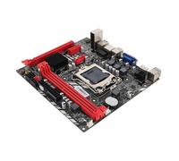 Lurrose Base Matx con Doble Slot RAM Compatible con Procesadores Pc de Escritorio Soporta Capacitores Sólidos Estabilidad y Durabilidad
