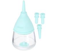 Lurrose Biberón Tetina de Silicona para Cachorros y Gatitos de 35ml Leche Maternizada y Material Pc, Alimentación Fácil y Conveniente para Mascotas Recién Nacidas