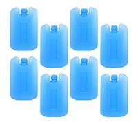 Lurrose Bloques de Hielo Reutilizables para congelador, 8 Piezas, 12 x 7,5 cm, Bolsas de Hielo portátiles, duración de enfriamiento Prolongada, para loncheras y Fiestas Familiares