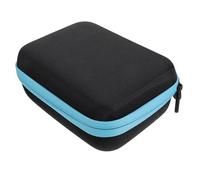 Lurrose Bolsa de Transporte para Cámara de Acción con Asa Estuche de Almacenamiento Eva Color Azul Protección y Organización de Accesorios para Compatible con Cámaras de Acción