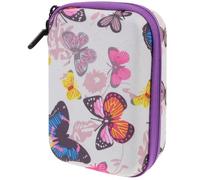 Lurrose Bolsa para Cámara para Niños Tela Oxford Resistente, Estuche Portátil Bolsillos de Malla Integrados para Accesorios y Actividades al Aire Libre