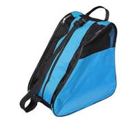 Lurrose Bolsa para Patines de Ruedas Azul Gran Capacidad y Diseño Ergonómico, Mochila de Tres Compartimentos para Proteger Patines de Mujer en Estilo Moderno