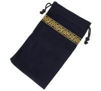 Lurrose Bolsa Portátil de Terciopelo para Guardar Cartas de Tarot y Joyas, Dimensiones 6.9X4.3 Pulgadas, para Tarotistas y Coleccionistas