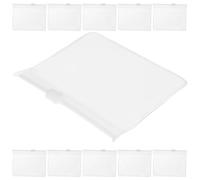 Lurrose Bolsas Autosellables de Eva Transparentes 0.2 Mm 9.5x7.5 Cm 12 Unidades para Almacenamiento de Medicinas y Joyas, Organizador Portátil para Viaje y Uso Doméstico