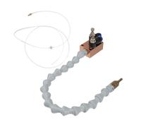 Lurrose Boquilla de Pulverización para Torno Cnc 8 Mm, Sistema de Lubricación por Niebla Ajustable, Refrigerante de Fresado para Taladro y Fresadora, Accesorio de Tubería Color Aleatorio