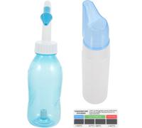 Lurrose Botella de Limpieza Nasal Irrigador Nasal en PP para Uso Diario en Bebés con Estilo Compacto y Función de Limpieza