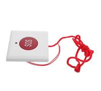 Lurrose Botón de Emergencia para Mayores Diseño Fácil de Usar, Material Plástico Blanco, Adecuado para Hogar y Exteriores, Respuesta Rápida en Situaciones de Emergencia
