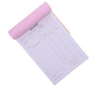 Lurrose Business Invoice Book Carbon Copy Receipt Pad For Small Business Order Management With Duplicate Tracking And Reinforced Backing