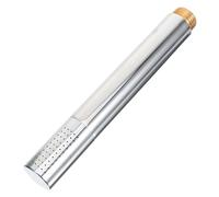 Lurrose Cabezal de Ducha Mano Acero Inoxidable Presión Aumentada Baño Hogar Hotel Accesorio Baño Práctico Diseño Moderno Fácil Uso Durable Seguro Elegante