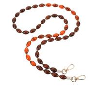 Lurrose Cadena de Cuentas Estilo Café para Bolso y Bandolera Correa Extensible con Hebillas Metálicas Multifuncional Pulsera para Móvil y Accesorio de Moda