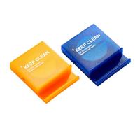 Lurrose Caja Organizadora de Cables USB 2 Unidades, Enrollador Giratorio para Almacenamiento Portátil, Soporte para Teléfono Móvil, Gestión Práctica de Cables para Escritorio y Viaje