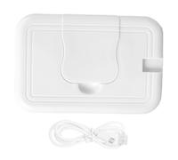 Lurrose Calentador Dispensador Portátil para Toallitas Húmedas de Niña Compatible Marcas Mantiene Temperatura Constante y Protege la Humedad para Uso Casa y Coche