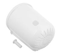 Lurrose Carcasa de ventilador eléctrico reemplazo de la cubierta de ventilación del baño cubierta antipolvo para ventilador industrial el plastico