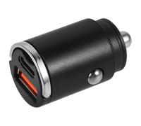 Lurrose Cargador de Coche USB C Dual Retráctil Rápido 2 1 para Automóviles Cargador Compacto para Dispositivos USB C Carga Simultánea Vehículos Diseño Elegante y Portátil