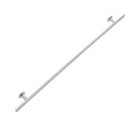 Lurrose Carpeta de Metal Plata Espina Ajustable y Tornillos para Oficina Móvil y Lugar de Trabajo Clips Sujetapapeles Incluidos